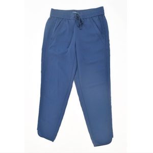 LOFT Poly Crepe Elastic Waist Joggers